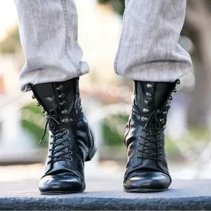 Shoes | The King Dance Combat Boots Unisex | Poshmark display picture 2